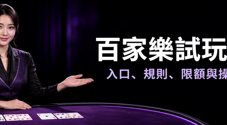 百家樂試玩 — 百家樂模擬器免費玩轉數快FPS與手機操作界面